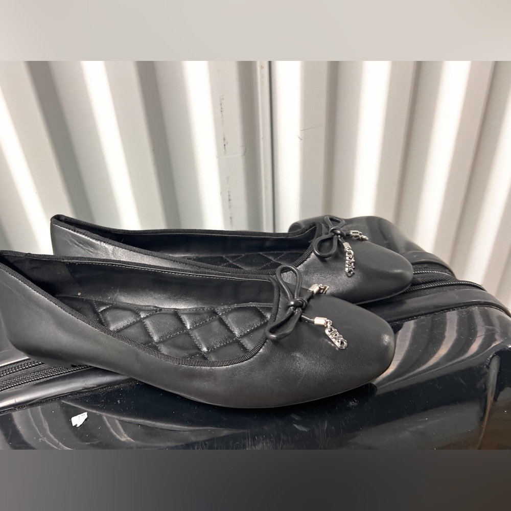Micheal Kors Women Shoes Flat Black Size 8.5